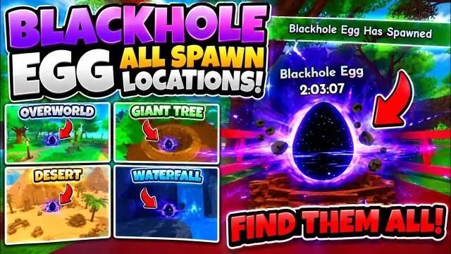 Ride A Pet Black Hole Egg Locations: Full Spawn Guide
